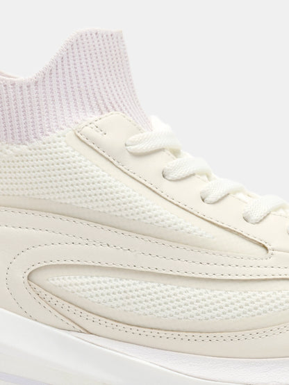 Seven Flyknit Runner Off White